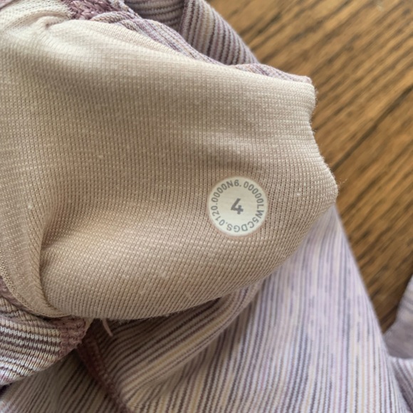 Lululemon Wunder Under Light Pink Leggings size 4 - Picture 4 of 7